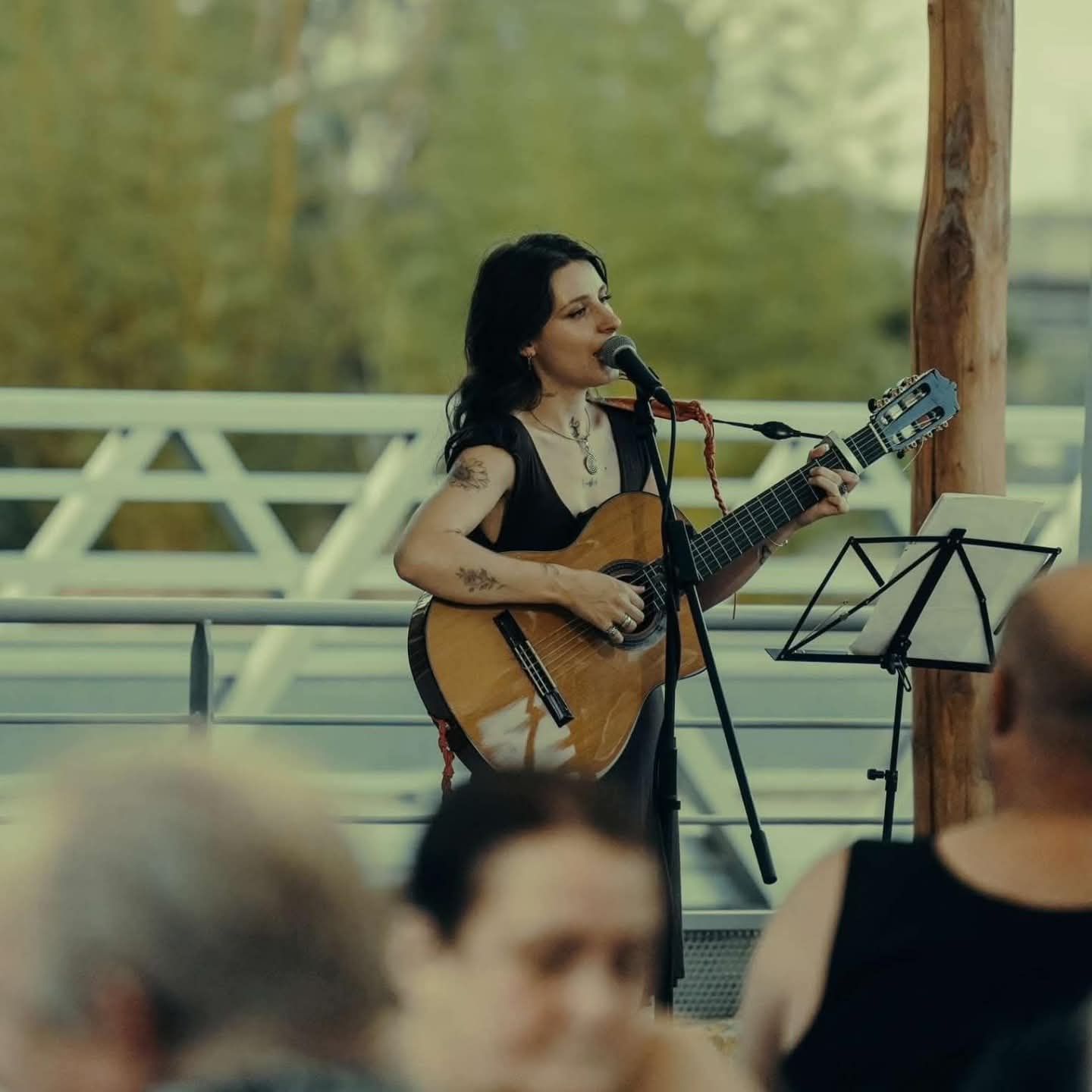 Magda soirée terrasse Bouillon des Eaux-Vives 