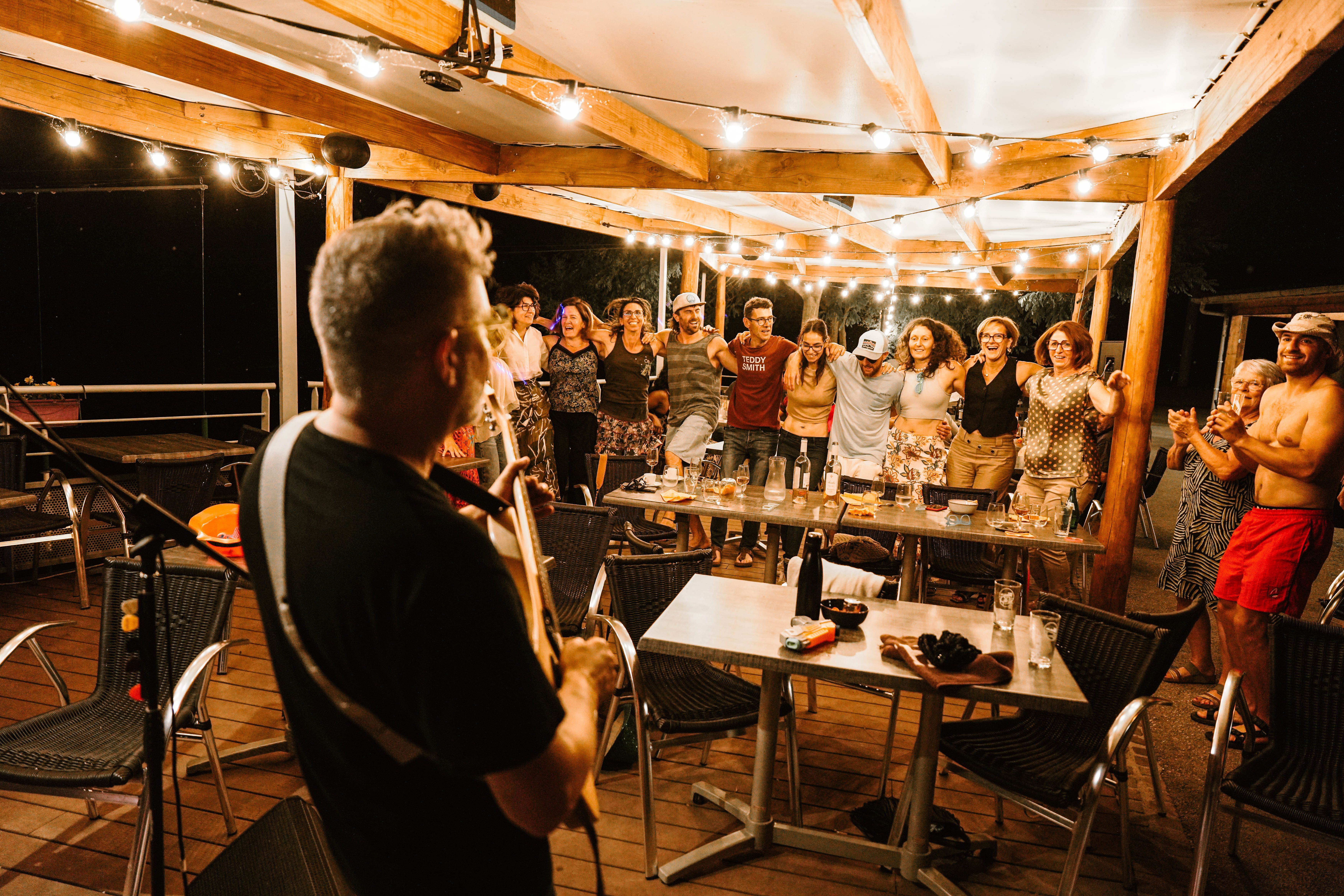 Photo concert Two Flou du restaurant Le Bouillon des Eaux Vives